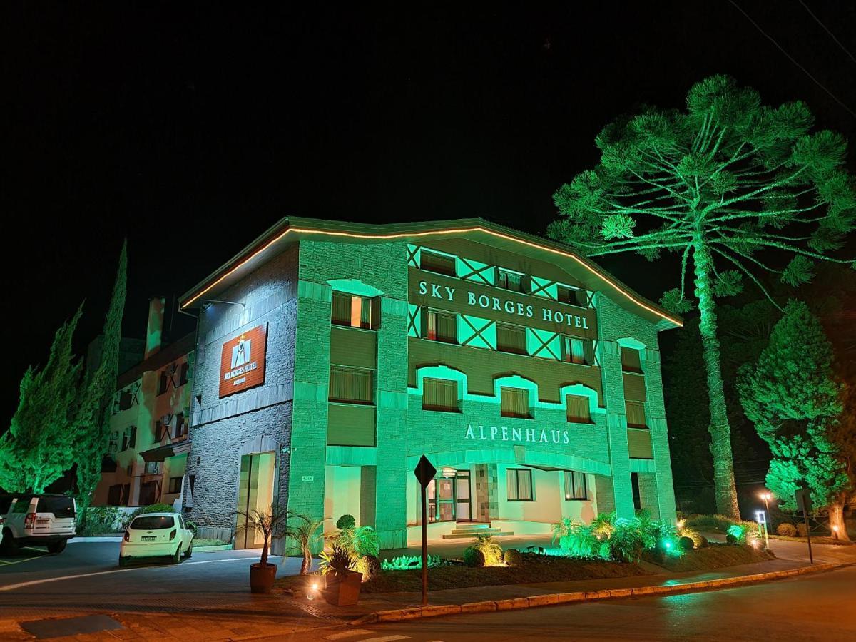 Sky Borges Hotel Alpenhaus - Gramado Dış mekan fotoğraf