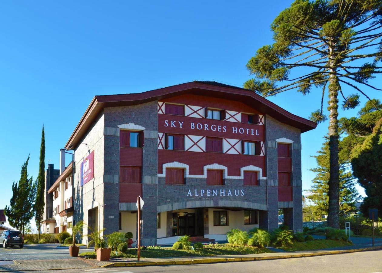 Sky Borges Hotel Alpenhaus - Gramado Dış mekan fotoğraf