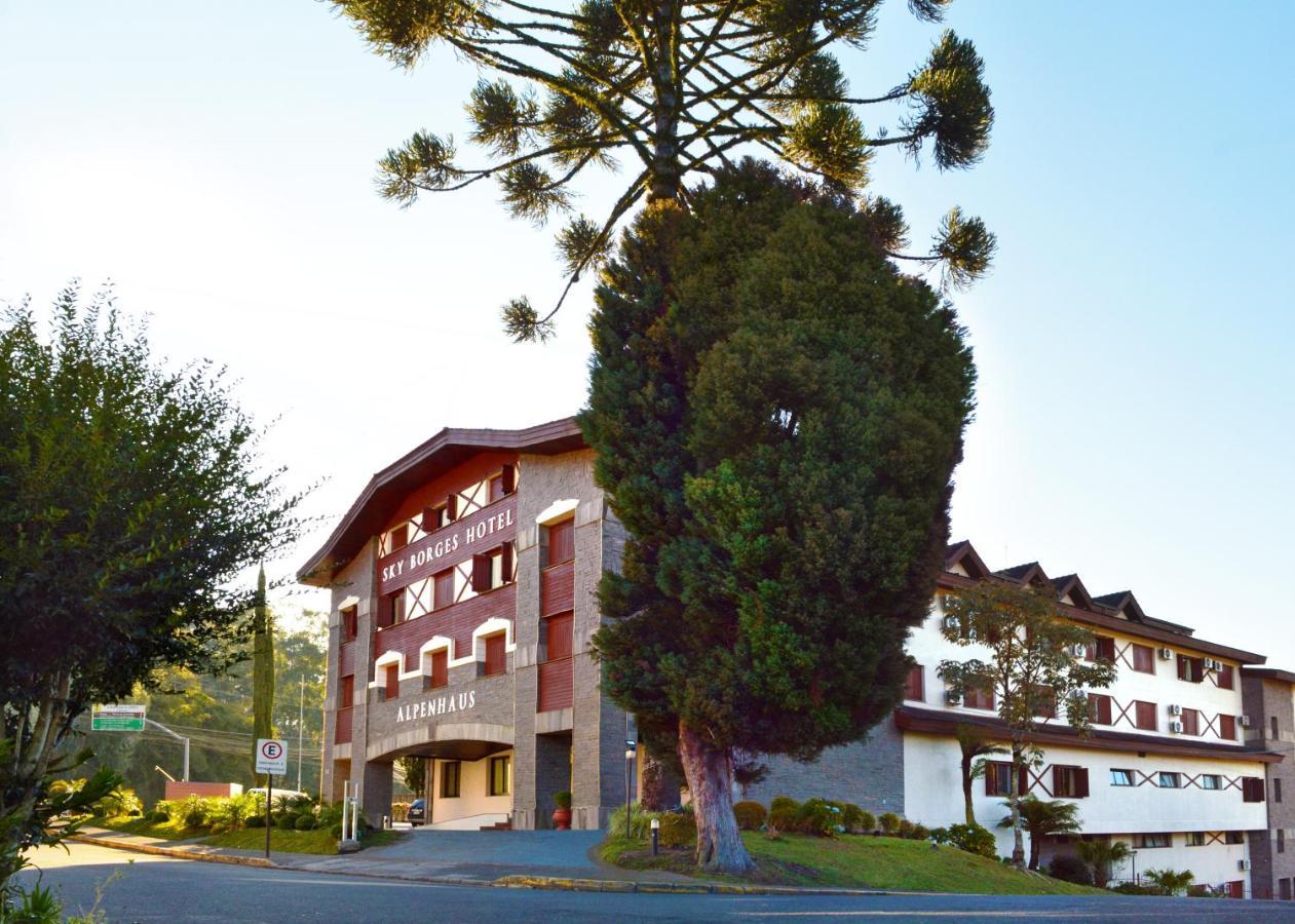 Sky Borges Hotel Alpenhaus - Gramado Dış mekan fotoğraf
